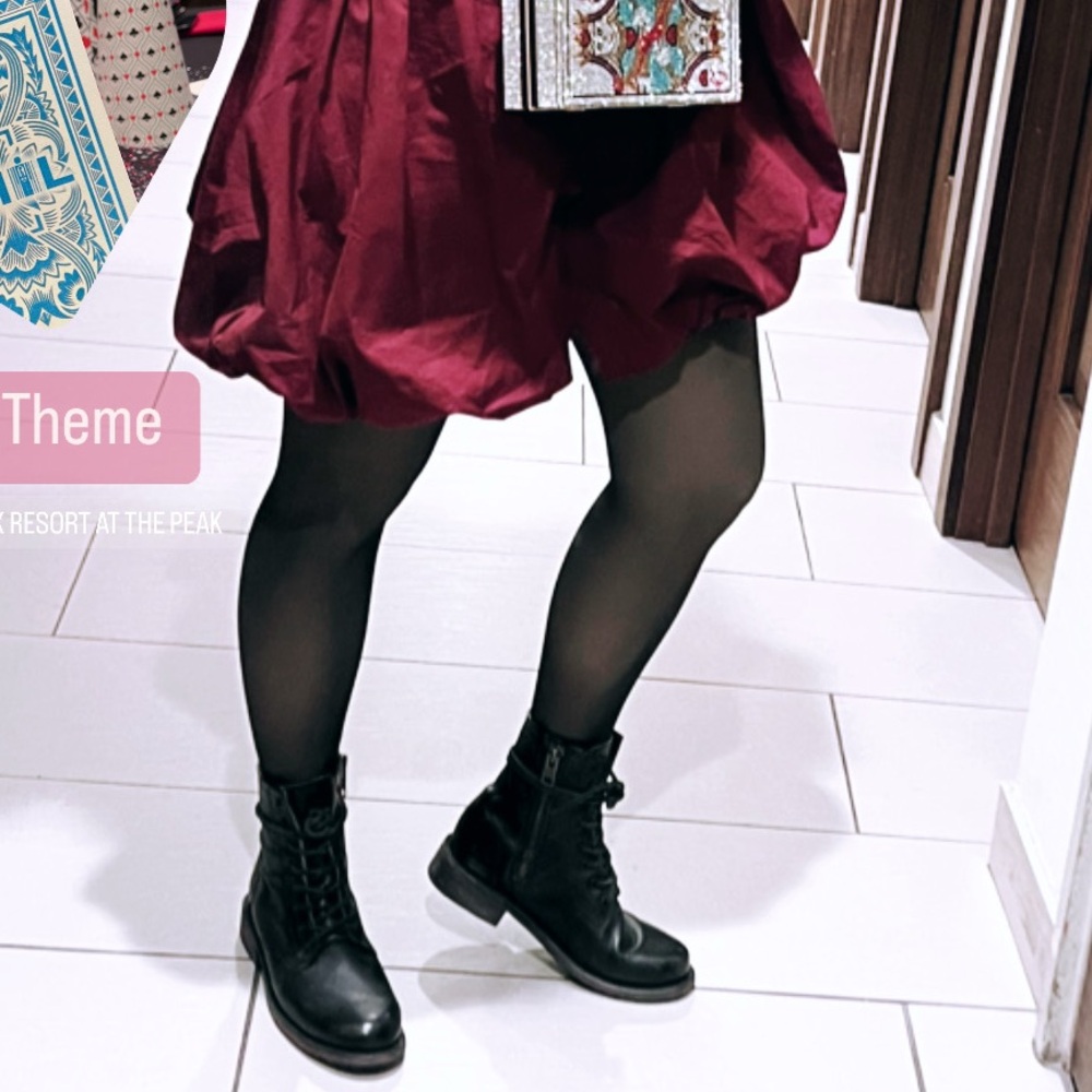 Gray Fashion & Classic Lined Winter Tights